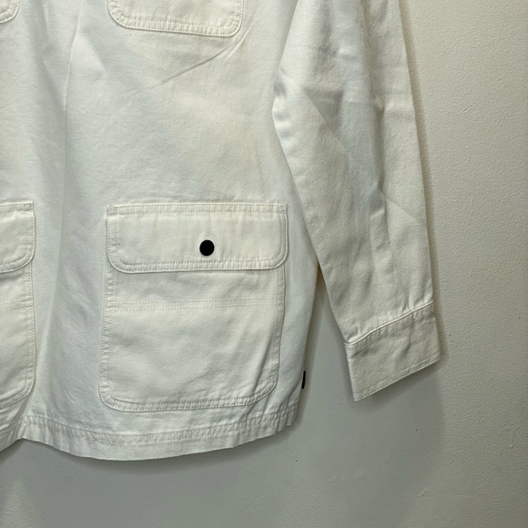 VANS Men’s Off-White Drill Chore Anorak Size M - Picture 7 of 16